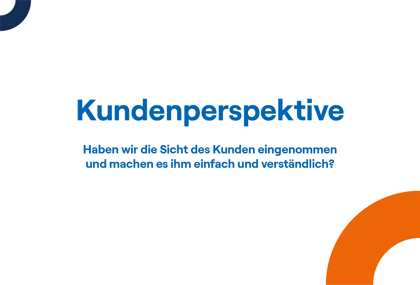 1 Markenregel Kundenperspektive