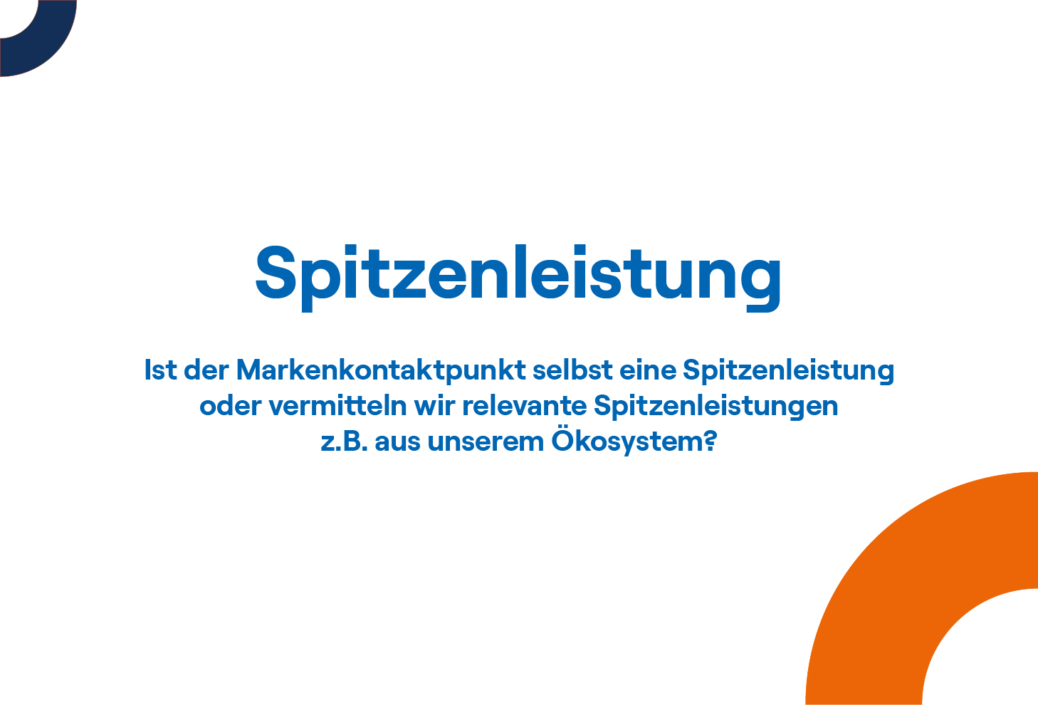 3 Markenregel Spitzenleistung